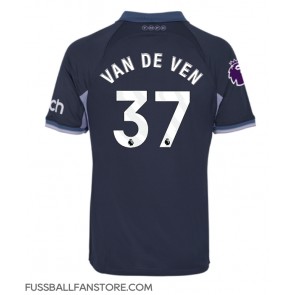 Tottenham Hotspur Micky van de Ven #37 Replik Auswärtstrikot 2023-24 Kurzarm